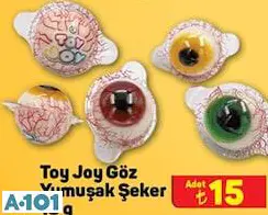 TOY JOY GÖZ YUMUŞAK ŞEKER 18 G